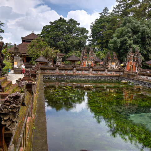 One of many beautiful temples on Bali Island - Tirta Empul Temple