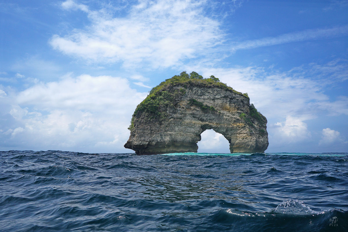 The Elephant rock Nusa Penida
