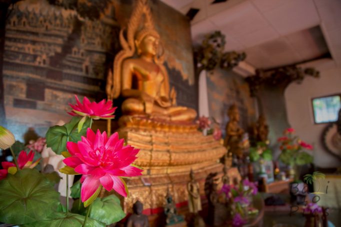 Inside in Temple in Bali