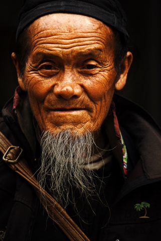 Portrait of an old man