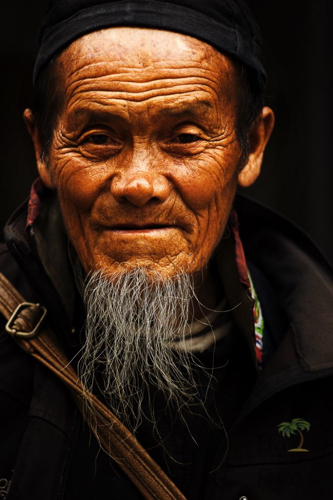 Portrait of an old man