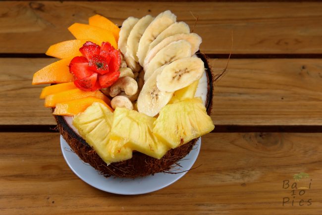 Healthy breakfast in Bali