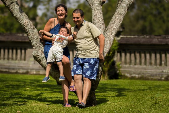 Family photography - Taman Ayun Temple, Bali