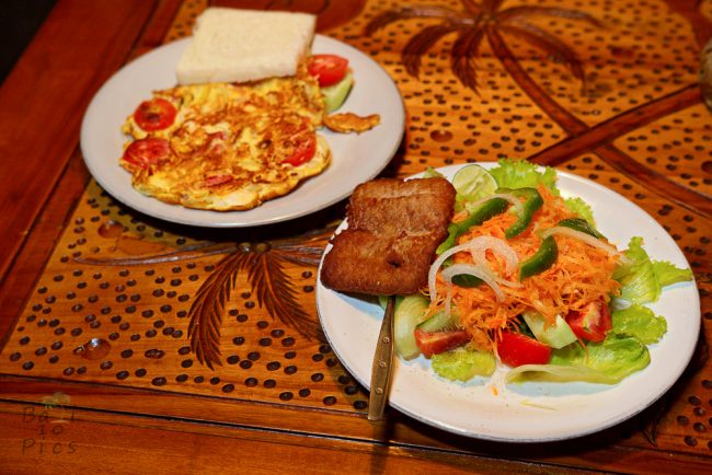 Food photography - diner in Lovina, Bali