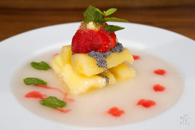 Exotic dessert in Bali