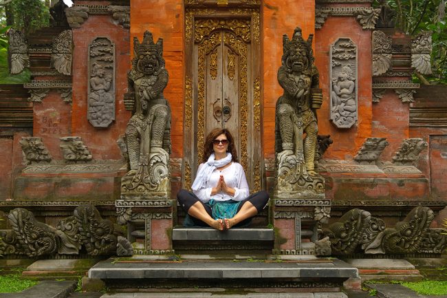 Yoga in Bali - Tirta Empul