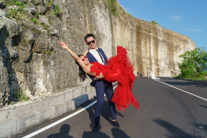 Сватба на остров Бали - Melasti beach