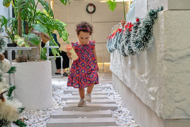 Kid photography - Merry Christmas girl