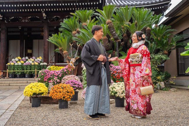 Couple Japan kimono