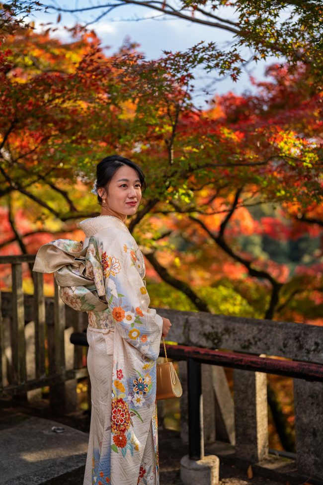 Traditional kimono Kyoto
